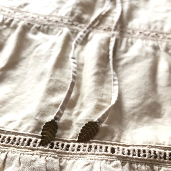 American Eagle Outfitters Y2K Lace Tiered Mini Skirt Size 2 - Picture 4 of 9